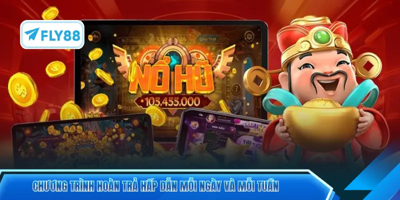 Chương trình hoàn trả hấp dẫn mỗi ngày và mỗi tuần