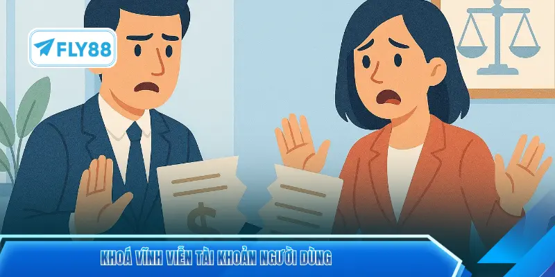 Khoá vĩnh viễn tài khoản người dùng